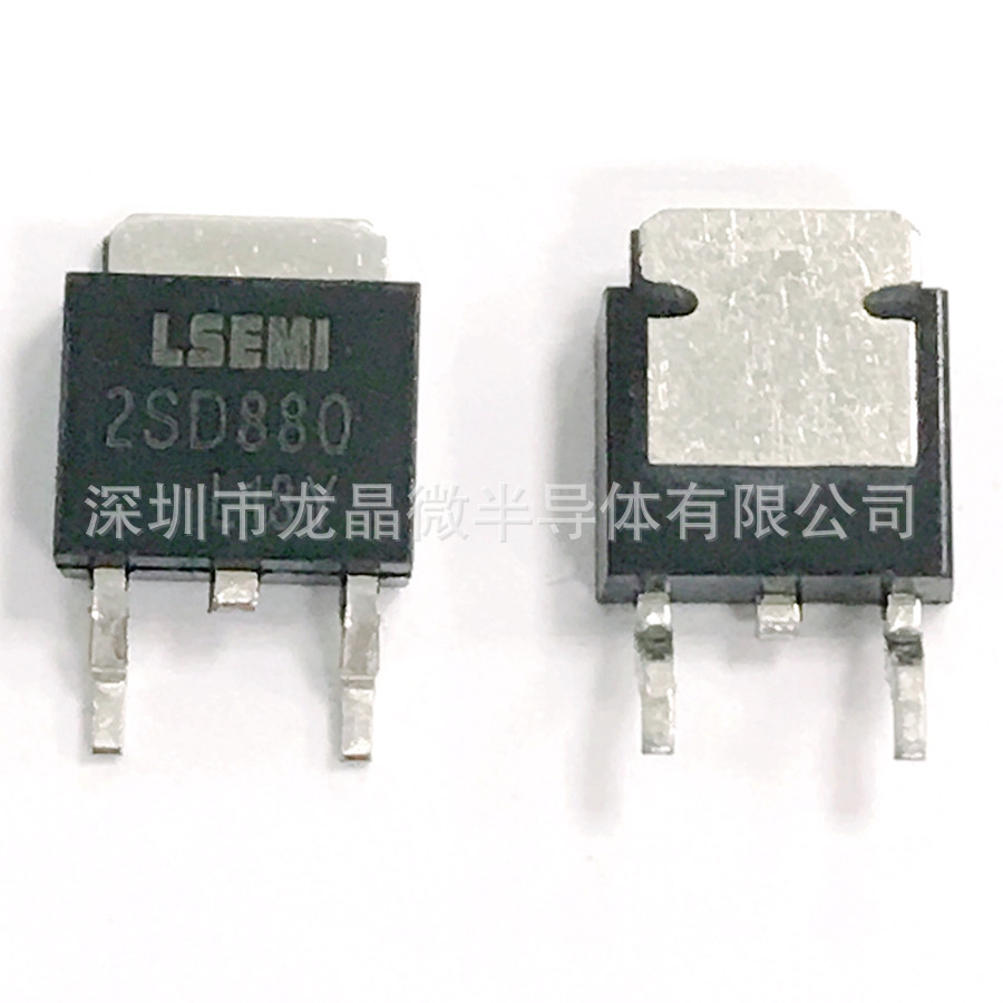 Ƭ 2SD880 TO-252-2L NPN 3A/60V