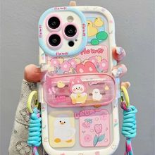 奶油壳手机壳背夹苹果16手机壳iPhone15女13/12promax小众xs新款