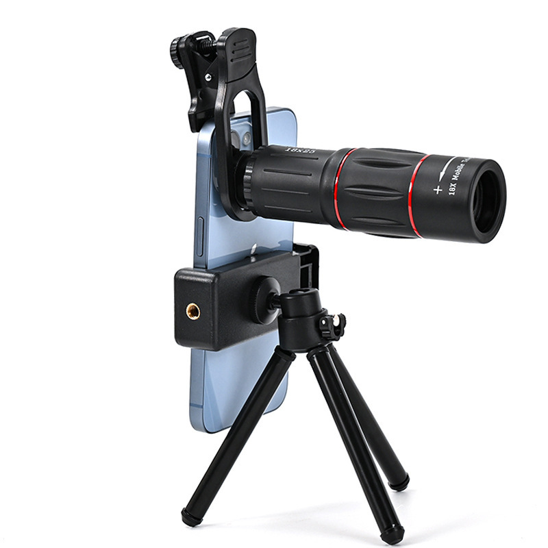 18x单筒望远镜长焦手机拍照外置镜头高清高倍户外手机镜头望远镜