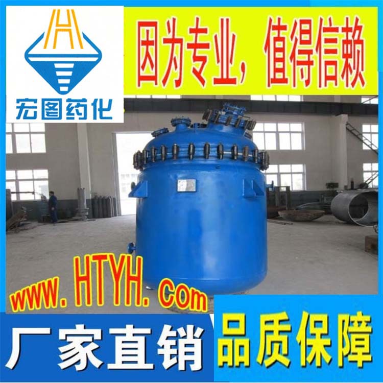 宏图药化 电加热不锈钢化工制药用加热夹套搅拌罐水热合成反应釜