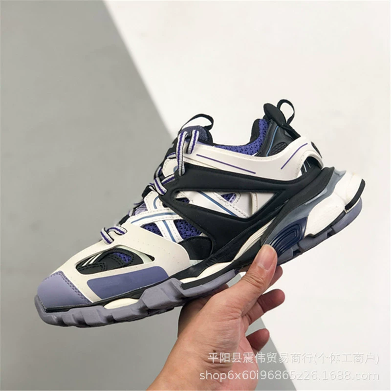 Кеды Putian Pure Paris Daddy третьего поколения — мужские и женские модные парные кеды Track3.0, уличные ретро спортивные туфли