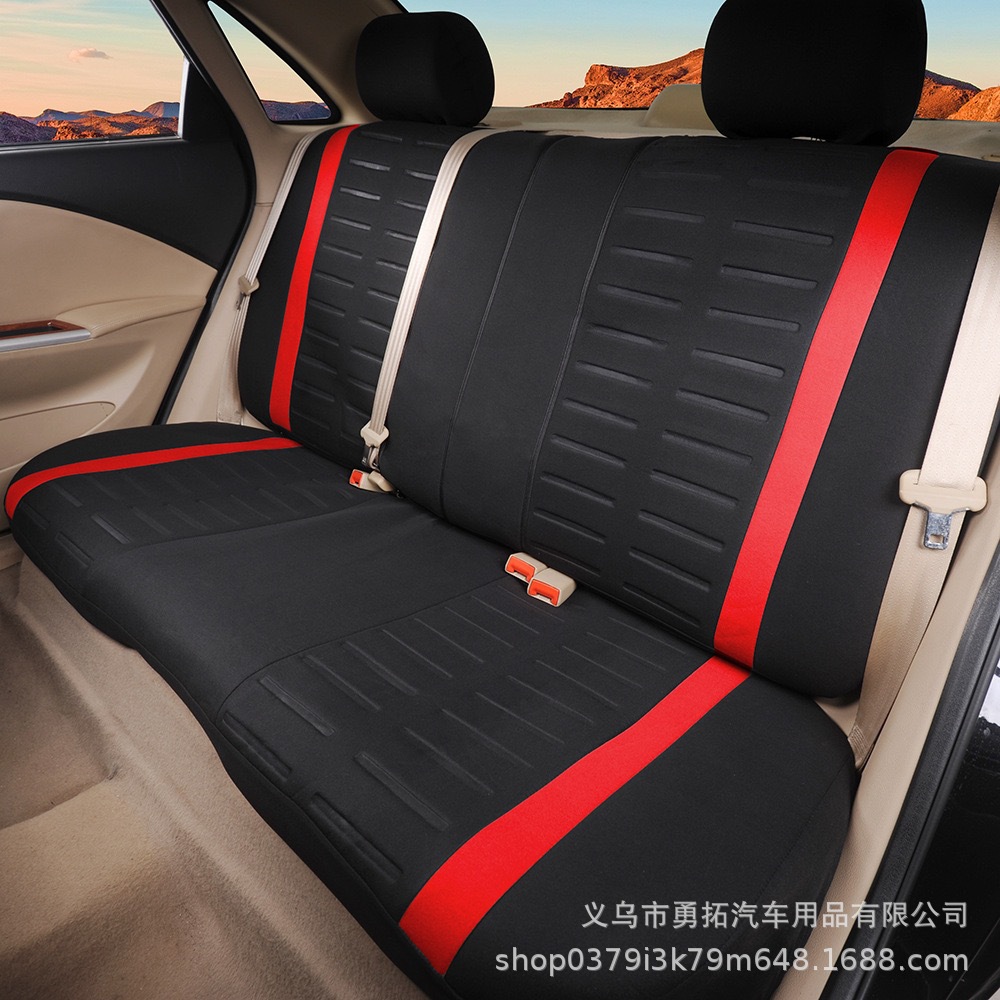 Cross-Border Best-Selling 3D Fine Stripe Press-Fit Universal Car Seat Covers Amazon Temu Meike Duo Europe, America, Russia