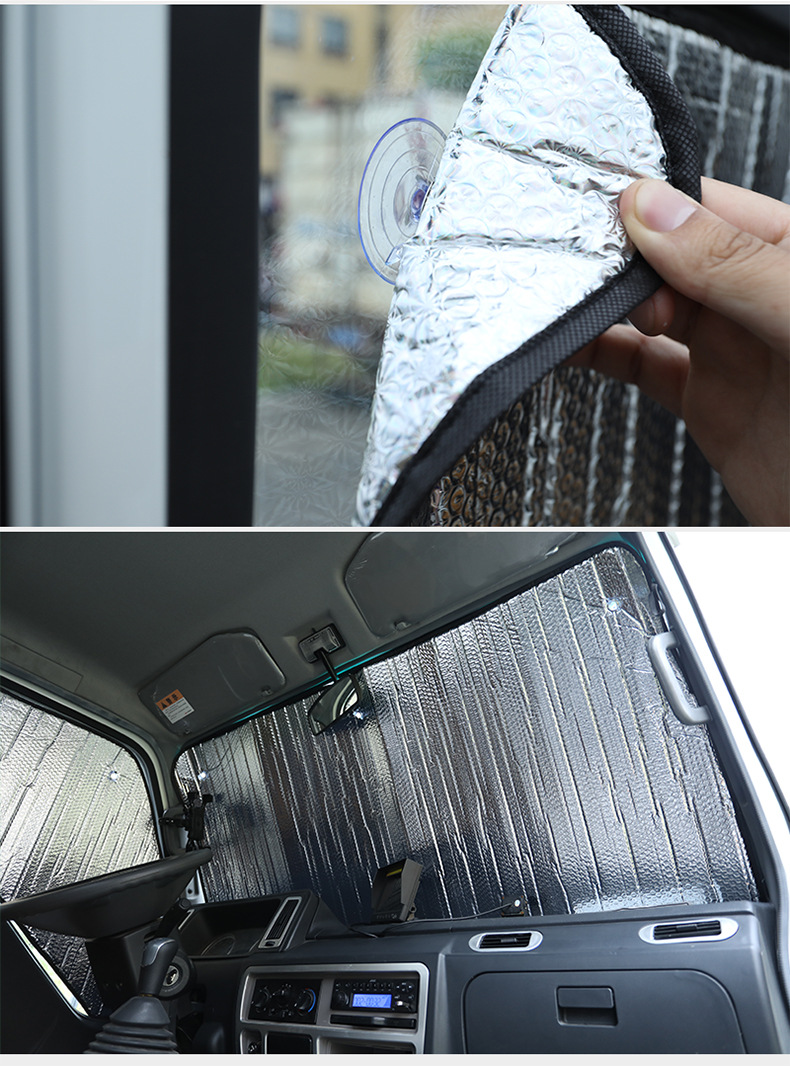 Large truck liberation J6P JH6 windshield sunshade J6L sun protection heat insulation sunshade side window sunshade