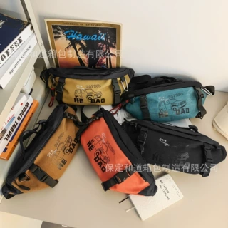 定制包包男女单肩斜挎包oem/dom贴牌代工品牌胸包亚马逊跨境腰包
