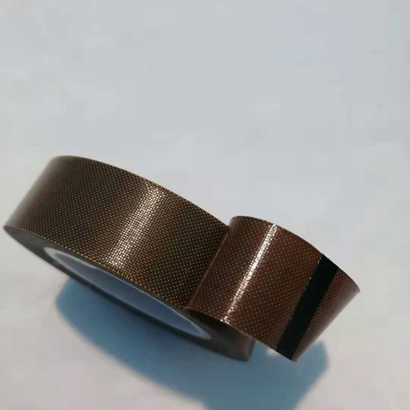 特氟龙膜高温胶带 特弗龙玻纤胶带 咖啡色背面带胶 黏贴好 不残胶