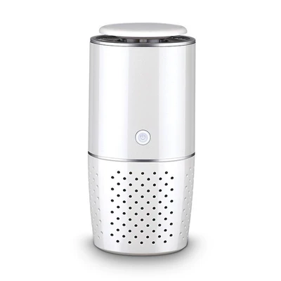 Factory direct sales of the new smart Cup car air purifier Cup type negative ion purifier a generation of hair (Hava təmizləyiciləri) - pearl-white