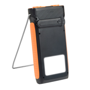Amazon popular portable hand-cranking large capacity solar power bank power bank outdoor portable solar energy