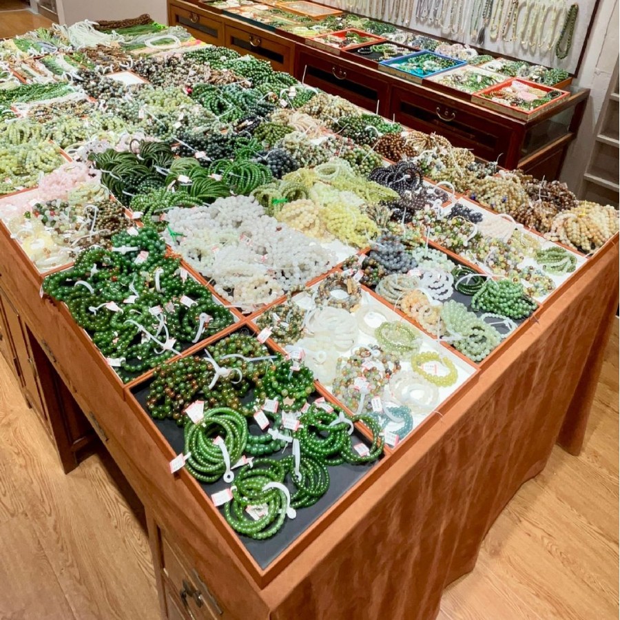 和田玉手串手链项链女款多宝女款批发工厂万能链接 直播供货