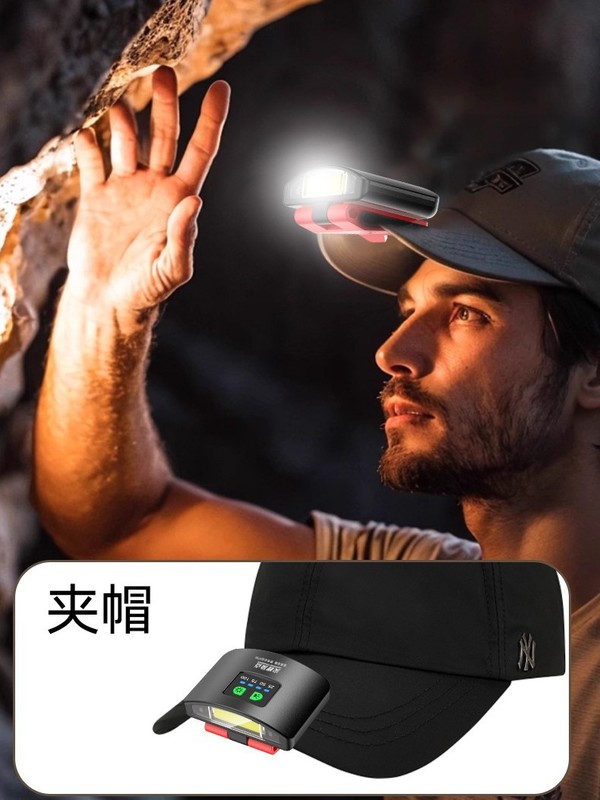充电led头灯强光长续航户外防水头戴式感应钓鱼批发夜钓灯|undefined