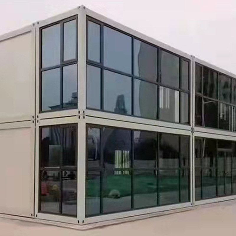 Casa Modular Rural de Acero de Color de Fácil Montaje, Casa Contenedor Prefabricada, Casa Móvil Habitable