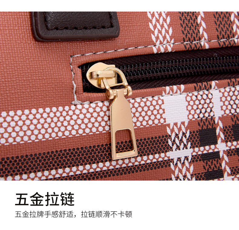 Wholesale of 2024 new styles of European and American retro six-piece single-shoulder bags and hand-carry crossbody bags for foreign trade women's fashion mother-and-child bags undefined