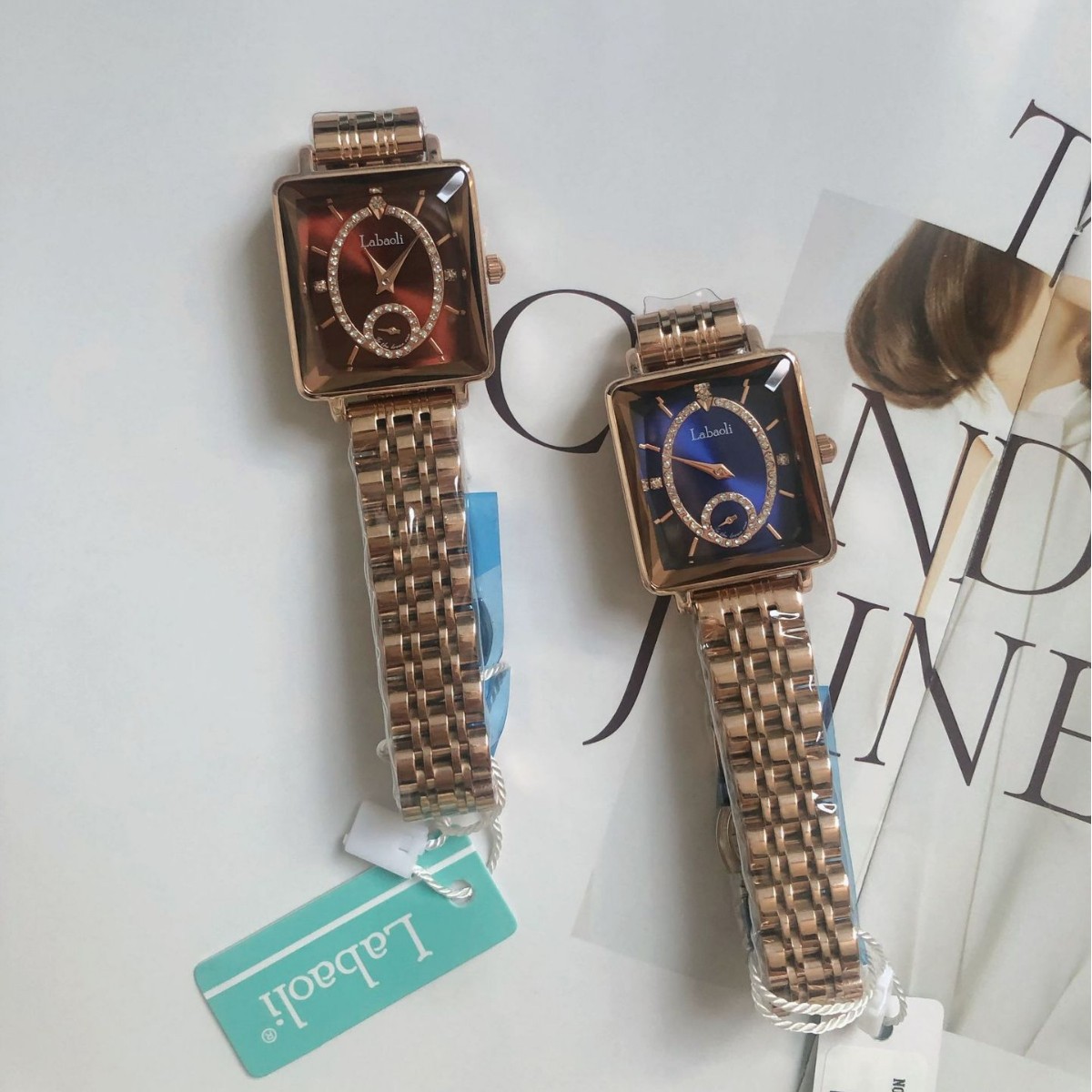 Labaoli laboli TikTok Live Venta caliente reloj de lujo para mujer correa de acero impermeable reloj de mujer al por mayor