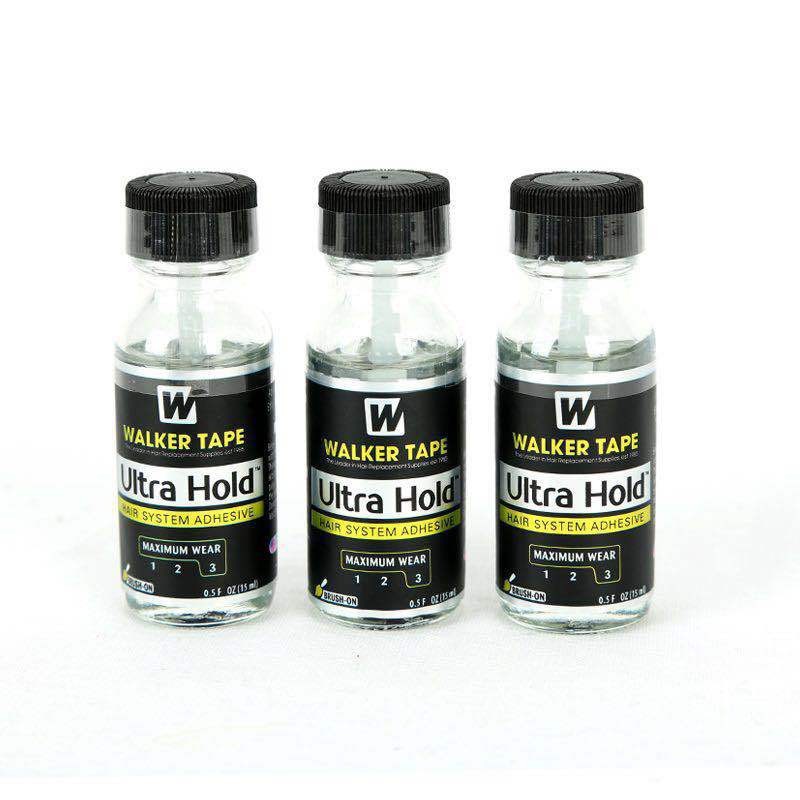 Pegamento para el cabello, pegamento para el cabello de encaje, pegamento para el cabello, pegamento para la piel, TapeUltraHold15ml, especial, sin quitar el maquillaje.