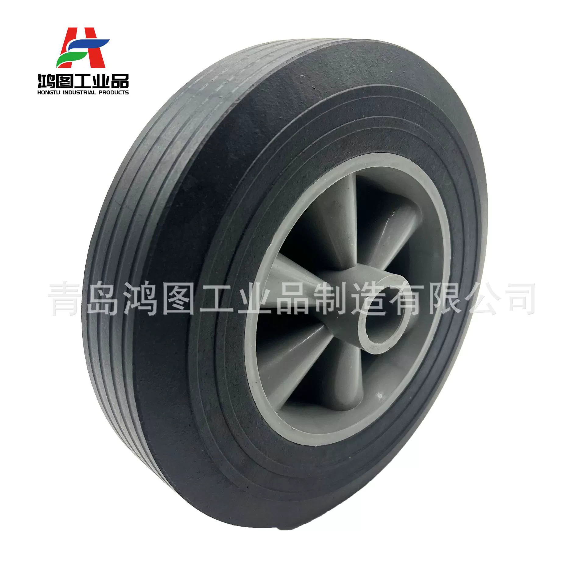 Резиновые колеса-ролики 8/9/ 10inch на заказ от производителя, цельнолитые колеса для миксеров, генераторов, воздушных компрессоров, резиновые ролики