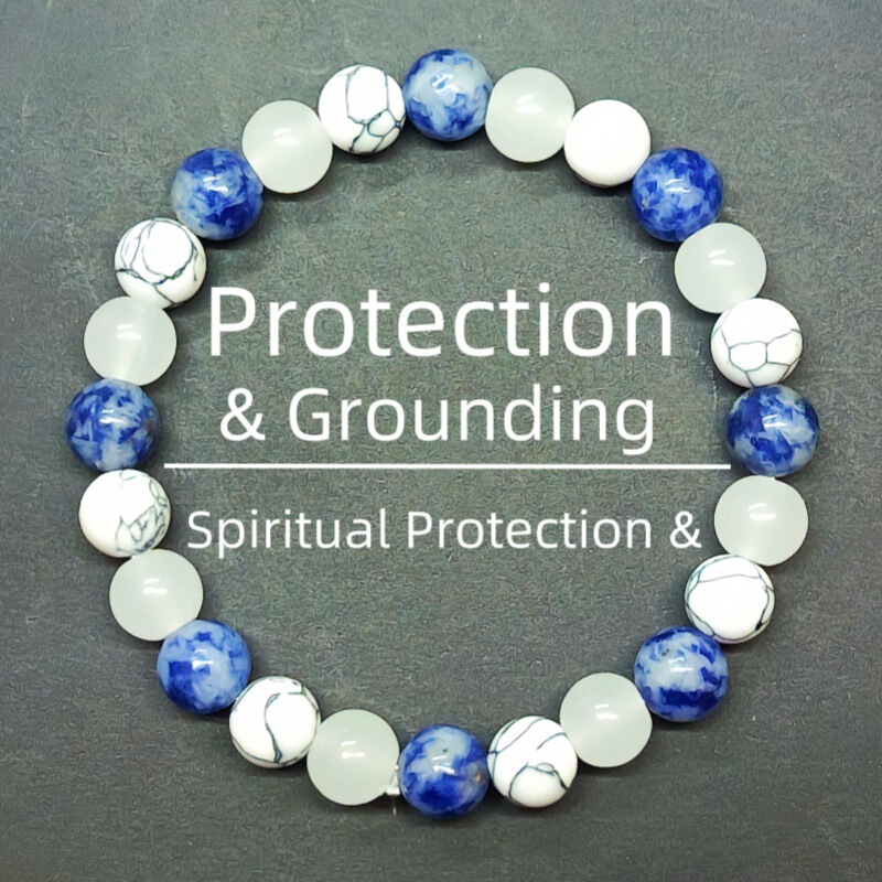 Temu Xiyin Tk Cross-Border Popular Triple Protection Natural Stone Bracelet Lapis Lazuli White Pine Tiger Bracelet Manufacturer Wholesale Temu Xiyin Tk Cross-Border Popular Triple Protection Natural Stone Bracelet Lapis Lazuli White Pine Tiger Bracelet Manufacturer Wholesale