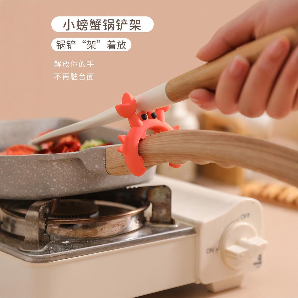 Estufas de cocina domésticas a prueba de quemaduras utensilios de cocina aislamiento térmico colocando rack de pala protector soporte rack de almacenamiento móvil