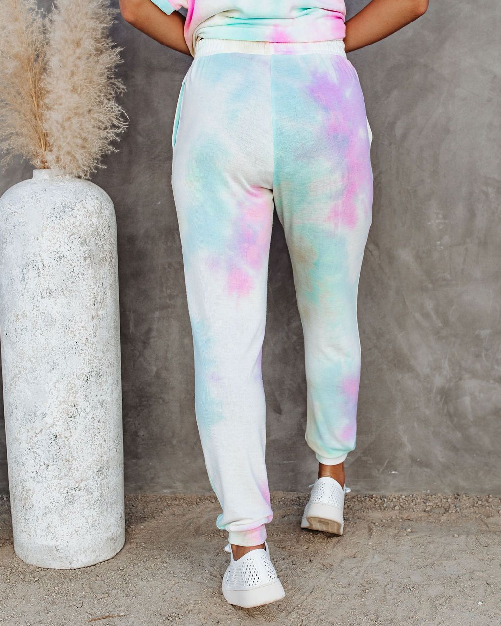 Casual Printing Polyester Printing Pocket Pants Sets 2 Piece Set