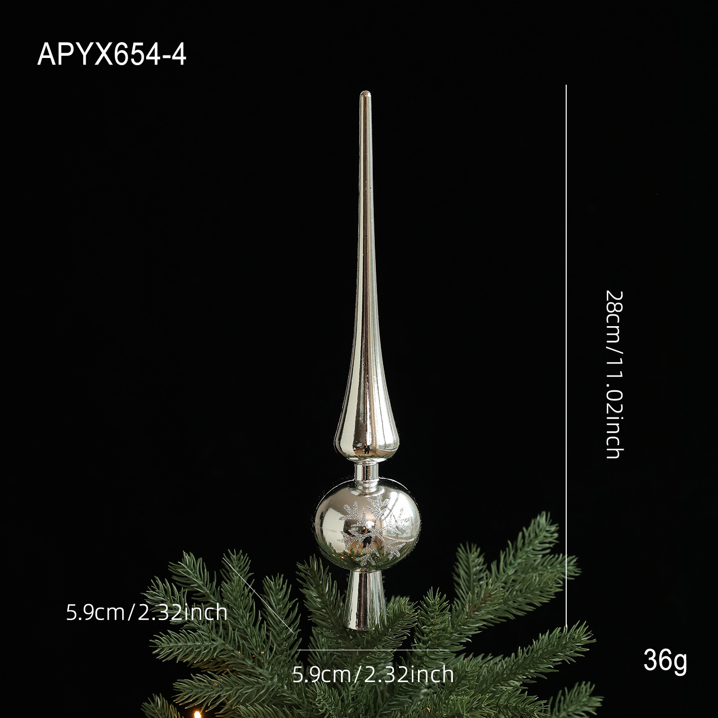 Estrella Silver Tree Top