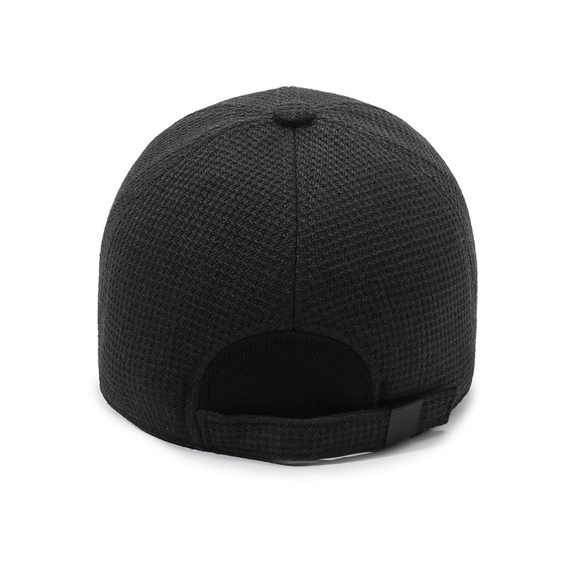 Herren Winter Baseball Cap Mit Ohrenschutz Und Warmem Samtfutter_voghion.com