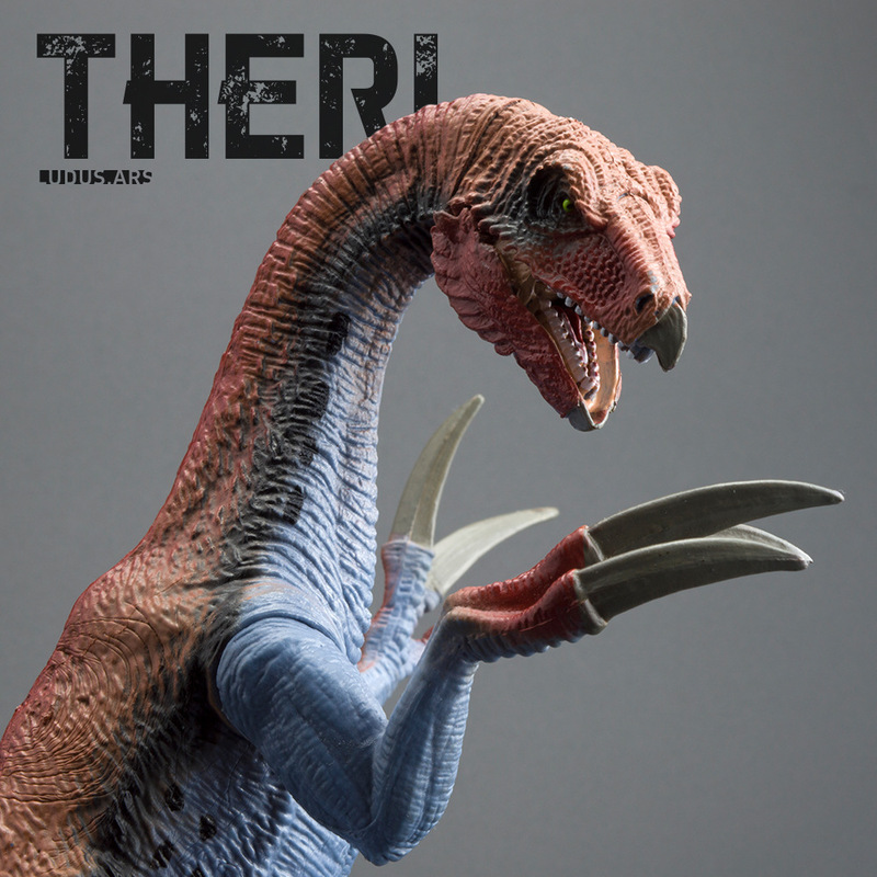 Cross-Border Large Solid Dinosaur Model Simulation Therizinosaurus Pterosaur Jurassic Action Figure Toy Ornament Boy Gift