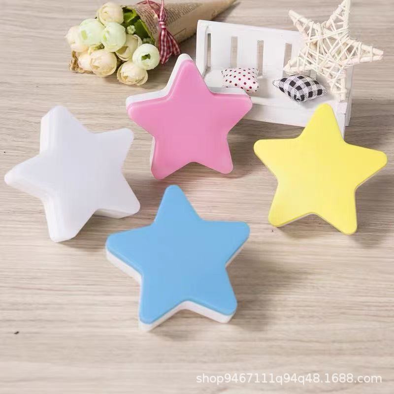 Light-Controlled Five-Pointed Star Night Light Led Energy-Saving Light-Sensing Night Light Bedside American Standard Cross-Border Goods