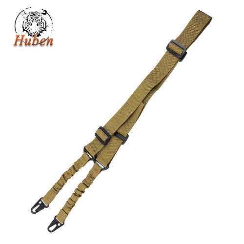 Outdoor tactical strap double-point task rope multi-functional strap lanyard military fan safety rope camera rock climbing strap