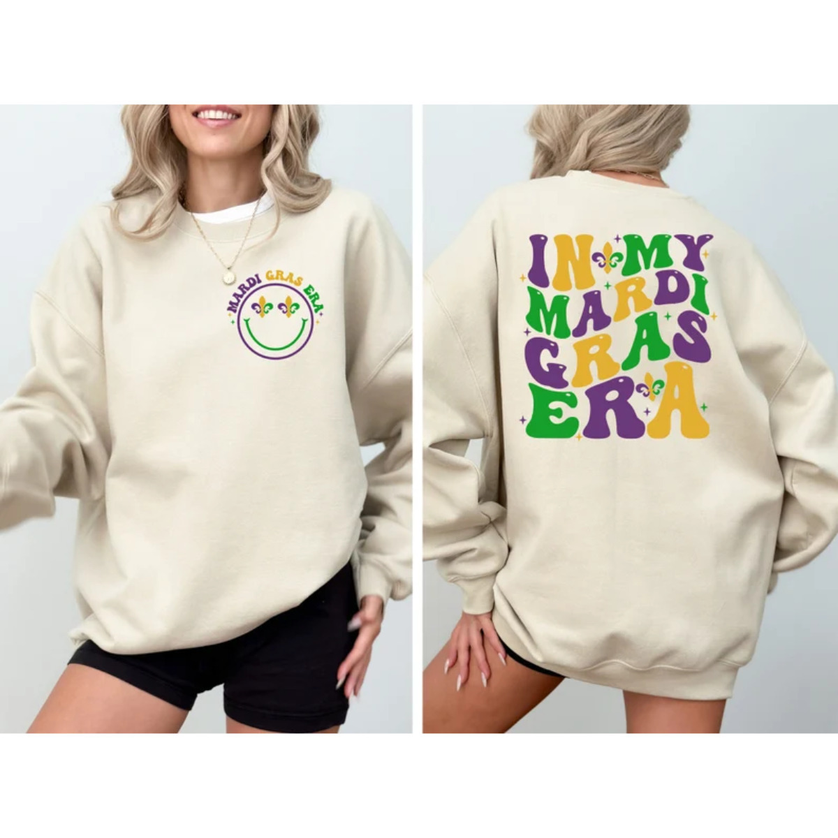 En My Mardi Gras Era Shirt Mardi Carnival Sweatshirt Fat Tue