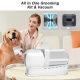 Amazon 7-in -1 multifunctional pet hair conditioner dog cat vacuum suit cross-border vacuum trimming and shaving