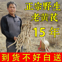 甘肃岷县野生黄芪片材正旗舰店加党参当归泡水