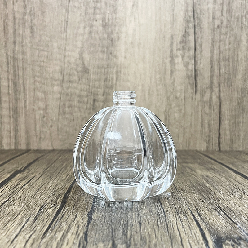 现货螺口南瓜瓶 B005透明便捷玻璃香水空瓶化妆品分装瓶/按压空瓶