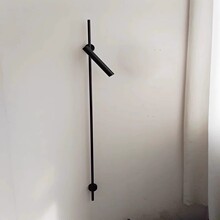 现代简约卧室床头长杆多头吸壁灯客厅走廊过道壁画可调节角度射灯