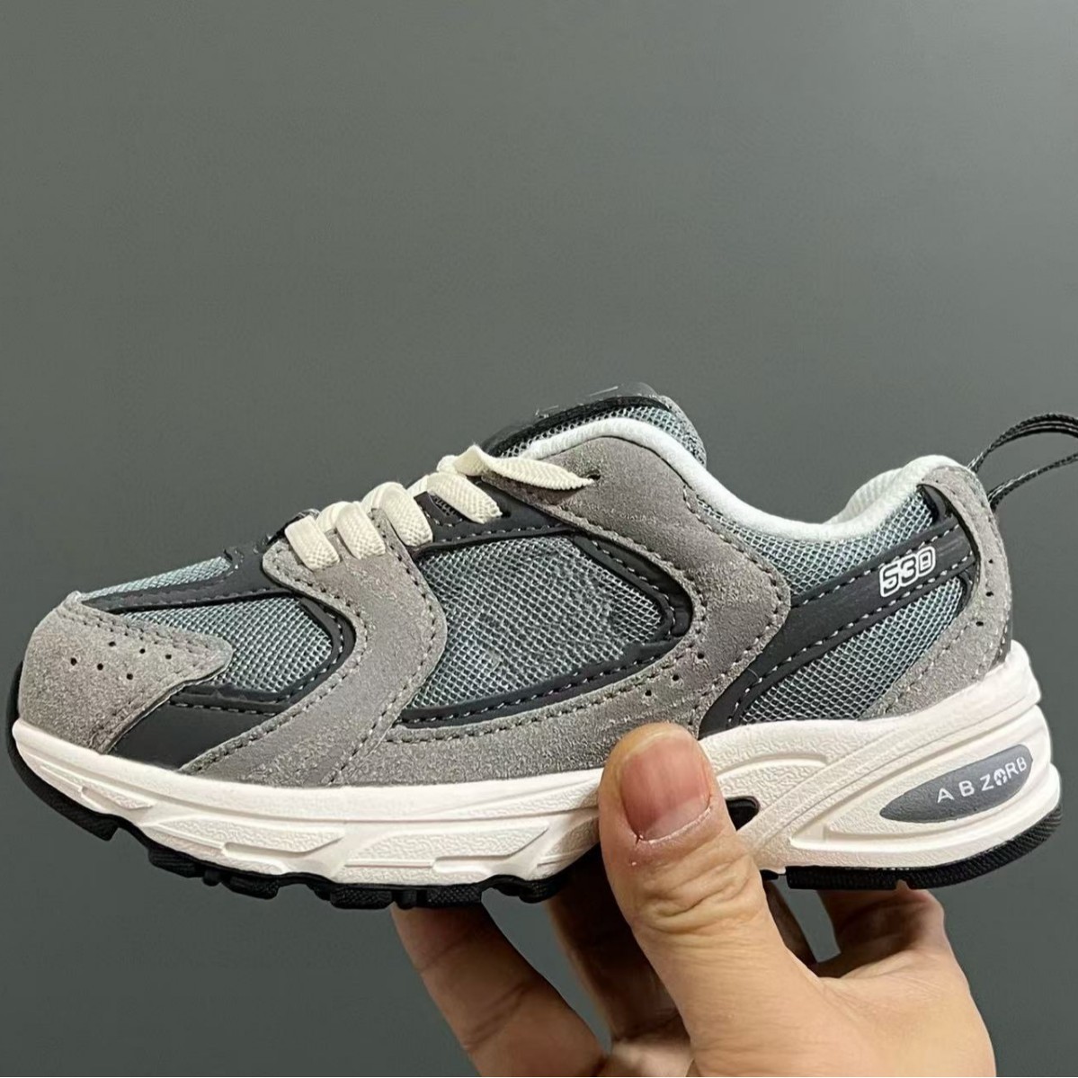 B8791 Original D Version Niu B New 530 Mesh Children's Elastic Band Dad Sports Shoes