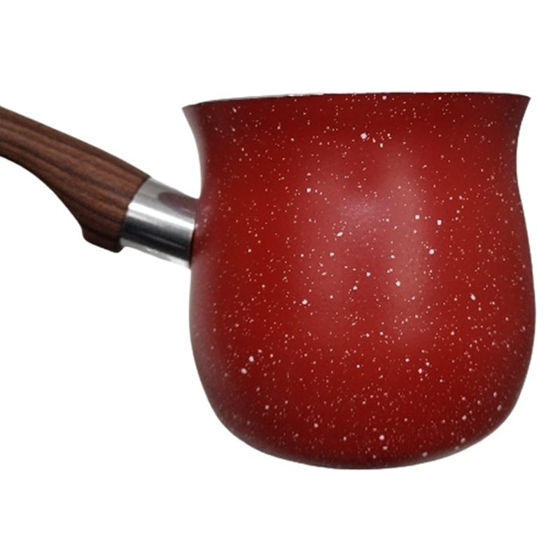 Taza de café antiadherente, olla para comida de bebé, olla para leche, olla pequeña para sopa, hervidor antiadherente, mini olla para leche, cafetera