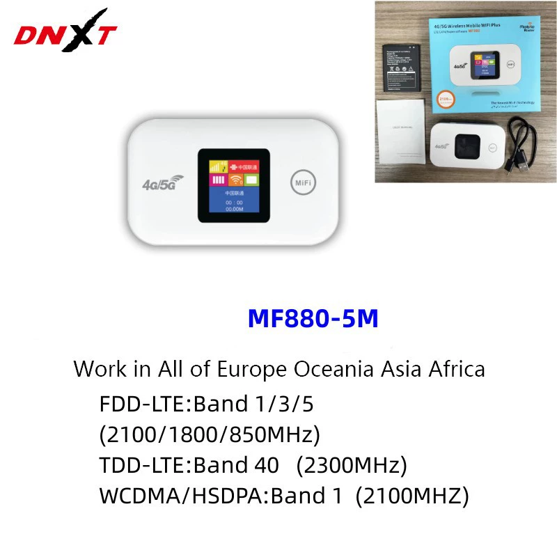 4G-портативный Wi-Fi маршрутизатор MF880, автомобильный карманный Wi-Fi роутер, Таиланд H807 LTE