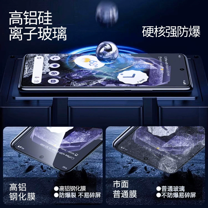 Подходит для pixel9A закалённое стекло Google 9pro защитная плёнка стеклянная защитная плёнка Google 9 высокая чёткость защита от падения отпечатков