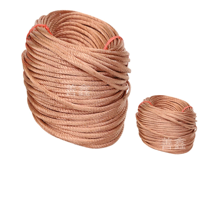 Электростатический заземляющий провод, медная охлаждающая оплетка, проводящая лента с медной оплеткой, обработка и настройка заземляющего провода