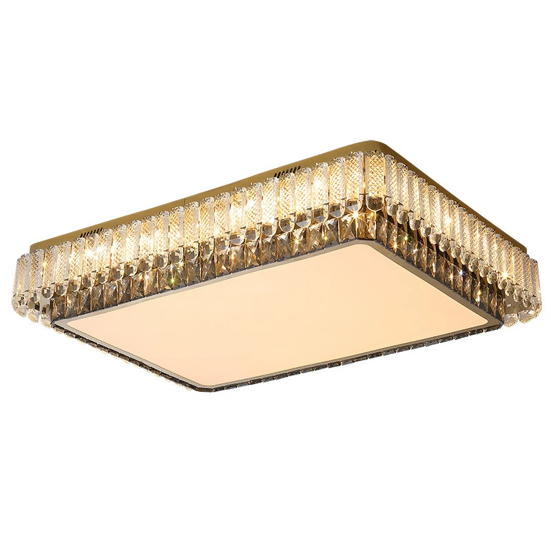 rectangular ceiling light for living room, modern LED lights, light luxury style