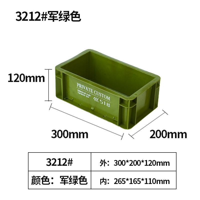 (Green Militar) -3212 Caja de viento industrial EU ☆