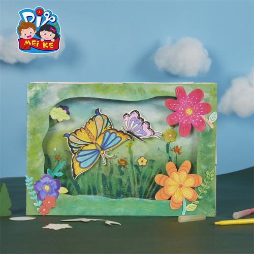 Spring hot sale magical animated handmade children's toys art materials kindergarten painting graffiti street stalls