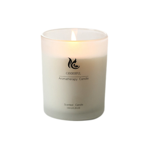 Smokeless scented candle wedding birthday souvenir diy handmade soy wax fresh scented candle wholesale