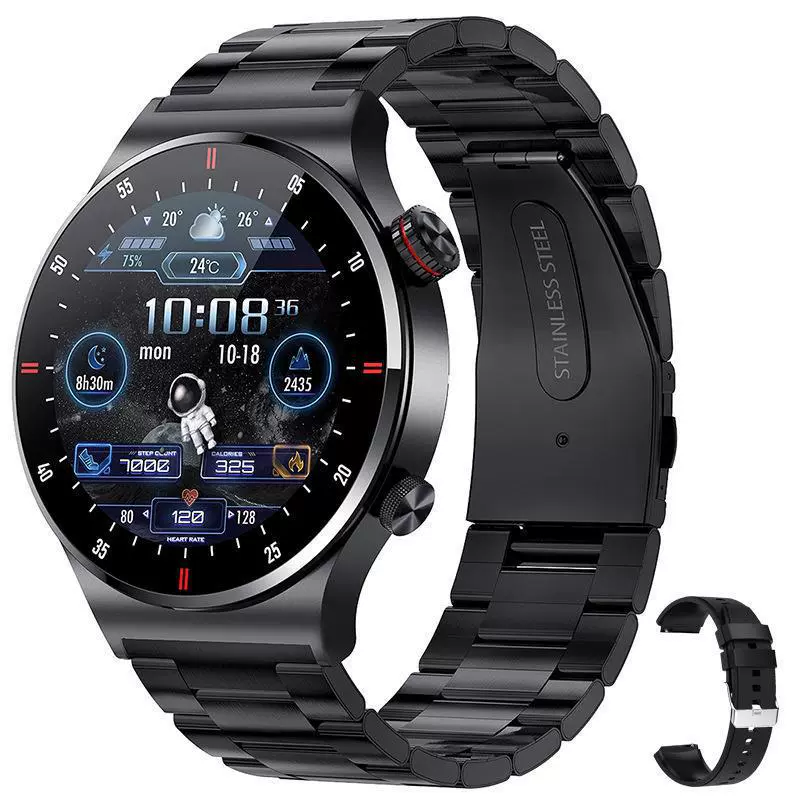 Новые QW33 Смарт Часы ECG+PPG Музыкальный Плеер Шаг Bluetooth Звонок Смарт Часы