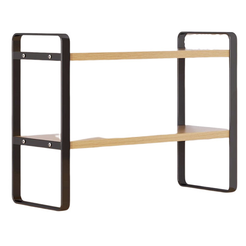 Storage shelf desk multi-layer bookshelf student desk storage rack office computer desk tiered cabinet storage magic