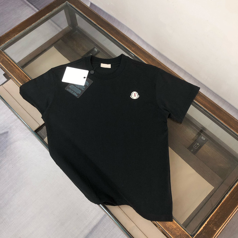 New Summer Original Standard Mengkoumiao Short-Sleeved T-Shirt Men's Heavyweight Pure Cotton Casual Embroidered Round Neck Men's T-Shirt Couple Style New Summer Original Standard Mengkoumiao Short-Sleeved T-Shirt Men's Heavyweight Pure Cotton Casual Embroidered Round Neck Men's T-Shirt Couple Style