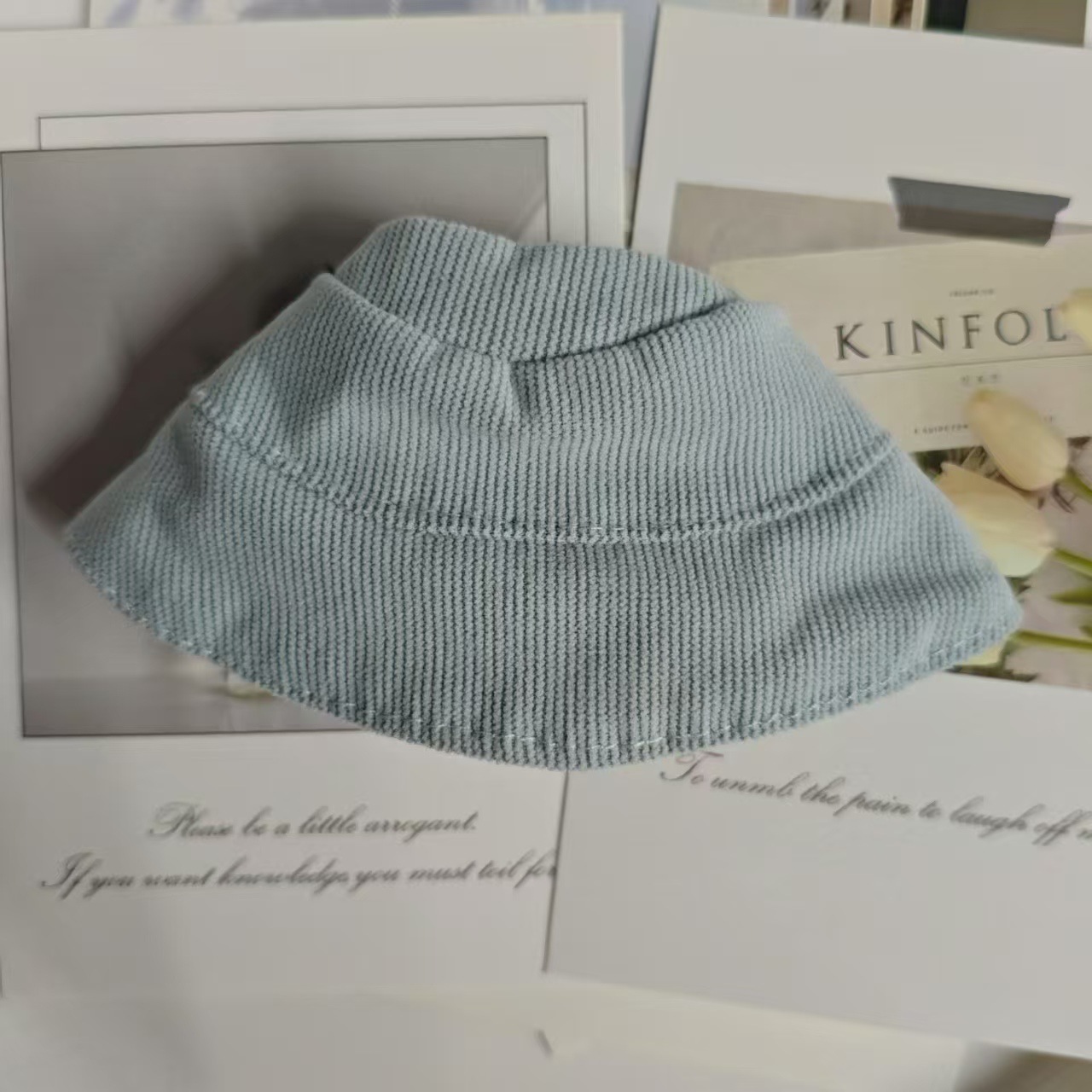 Solo ropa] ropa de tela rabu, babero, traje de sombrero, llavero, accesorios colgantes Labubu de primera generación