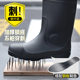 New High Cylinder Steel Head Steel Bottom Industrial Protective Boots Anti-smashing Anti-puncture Industrial and Mining Anti-slip Wear-resistant Labor Protective Rain Boots