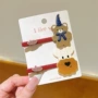 侧边字母少女新款一字夹