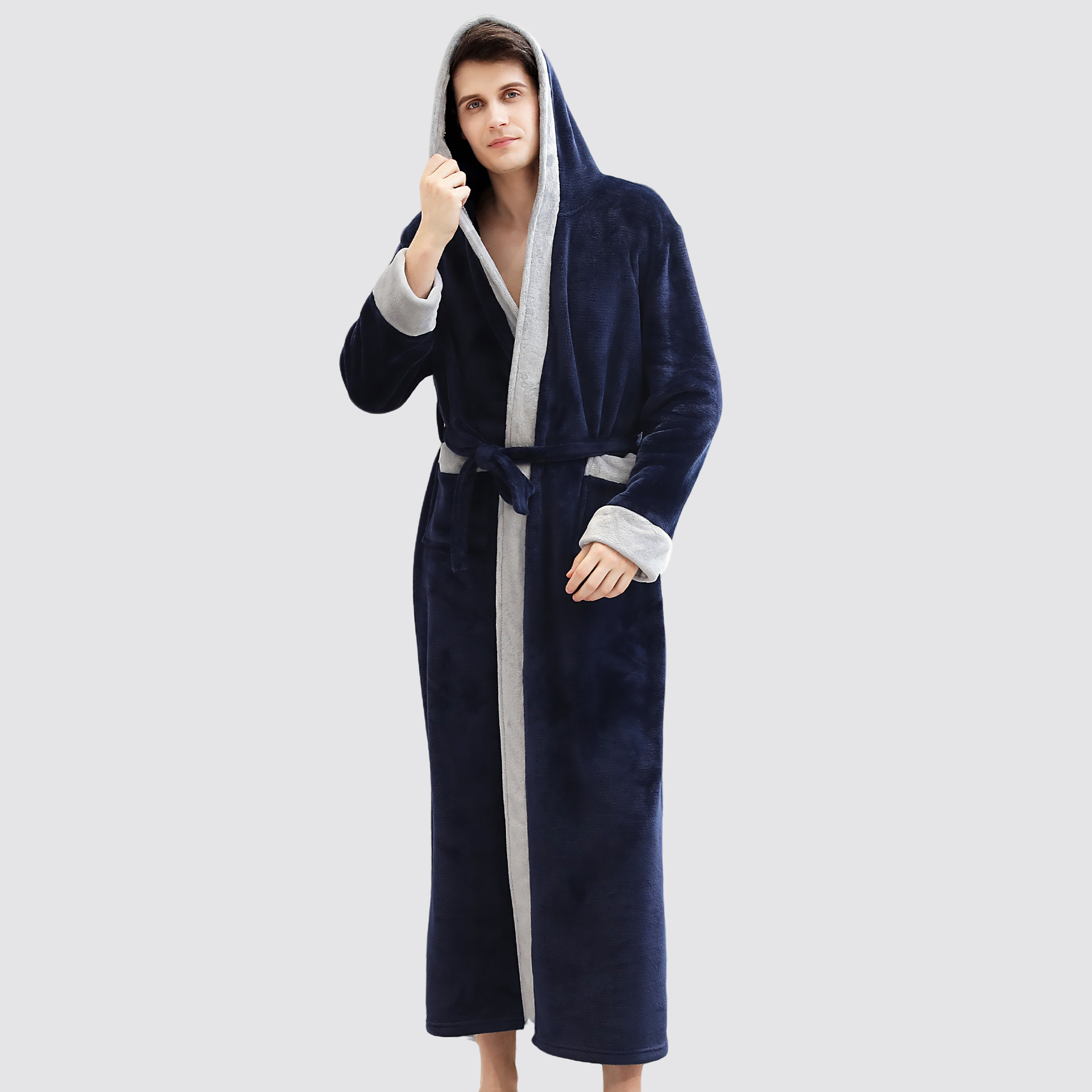 Comercio exterior transfronterizo exclusivo deseo al por mayor Amazon eBay mismo fabricante de estilo camisón de otoño e invierno camisón largo de las mujeres