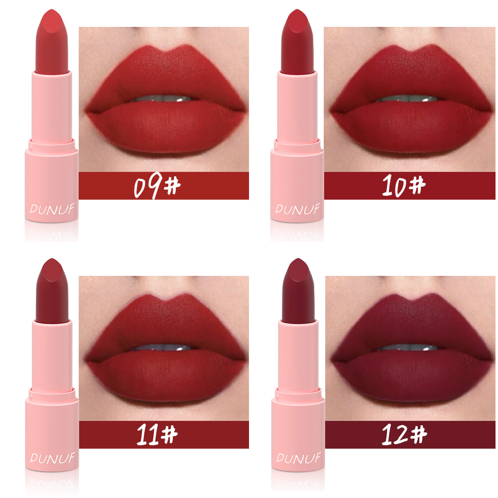 Check it out! Link Disclaimer - Exclusive for Foreign trade :DUNUF 12-color matte lipstick undefined
