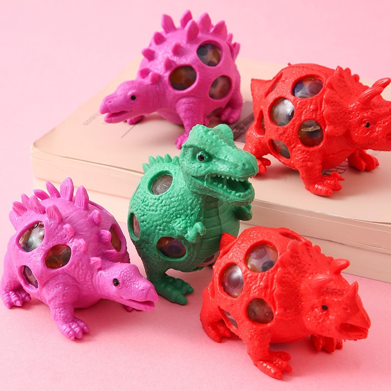 Nuevo juguete especial de mini dinosaurio, pellizco de mano, bola de uva, pellizco de pellizco, pellizco de pellizco, bola de descompresión
