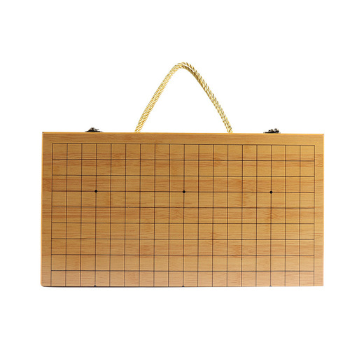 Factory direct sales of new Go solid wood chess surface solid wood chess box new Yunzi chess pieces portable chess box